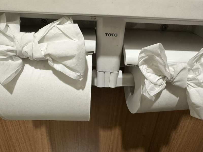 やわらかいトイレットペーパー